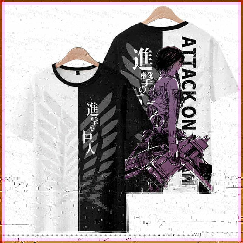 Áo thunAttack on Titan Mikasa Ackerman, phong cách cosplay unisex, phù hợp mọi kích cỡ