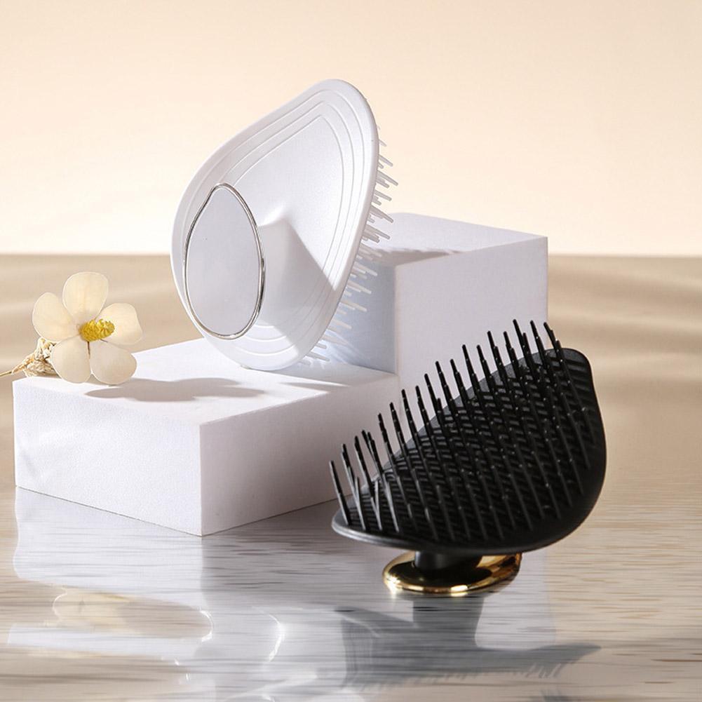 [TOTO] Bàn chải massage rửa tóc lá Dụng cụ rửa tóc tại nhà Lược chải dầu gội gội đầu rửa J4q6 [TOTO]