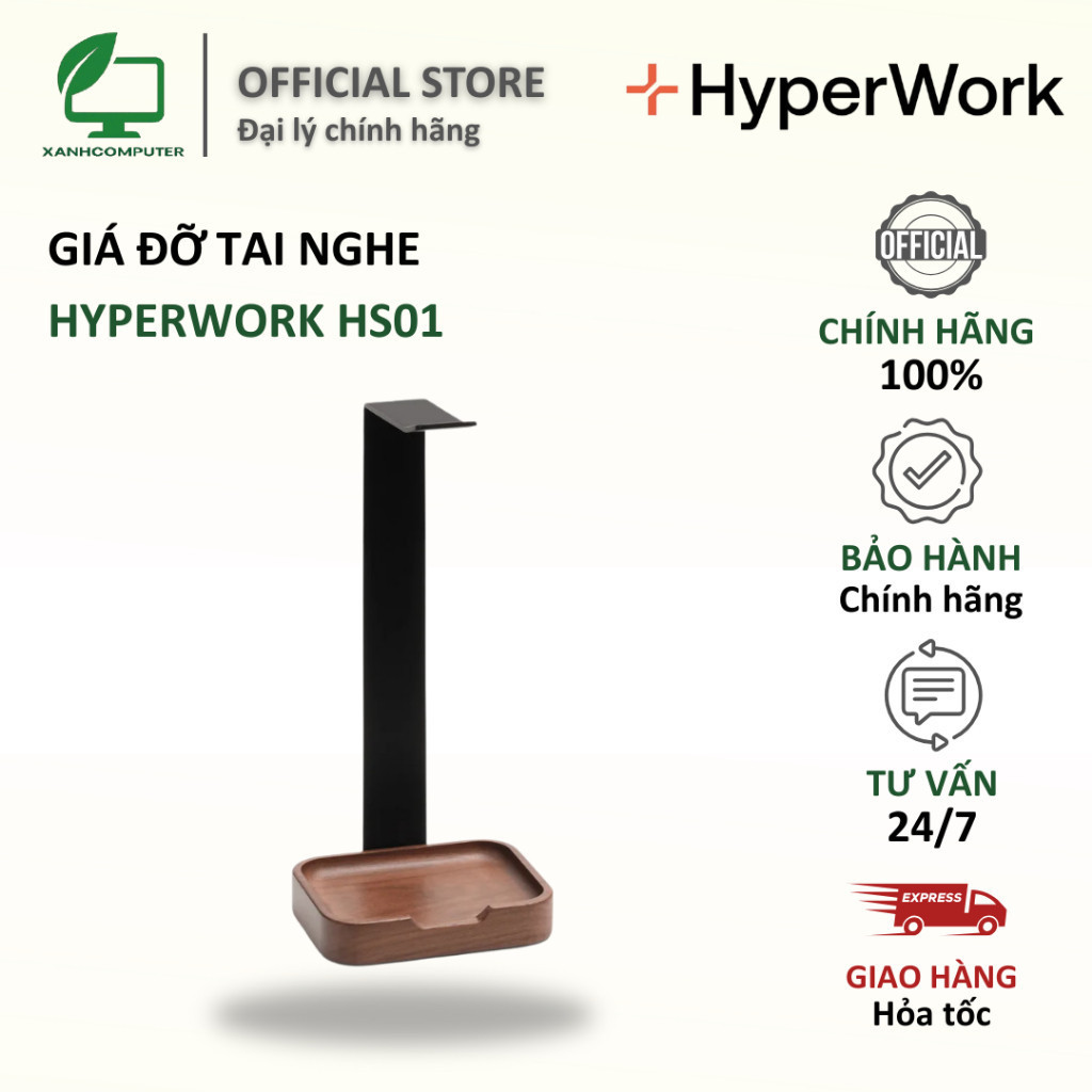 [Premium Collection] Giá đỡ tai nghe HyperWork | HS01