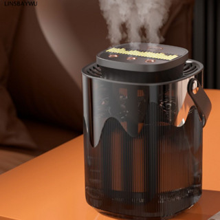 Máy tạo độ ẩm không khí LINSBAYWU, có đèn ngủ Máy phun không khí 3L, Máy tạo hương thơm Im lặng Máy khuếch tán tinh dầu 3 nút công suất lớn mùa thu