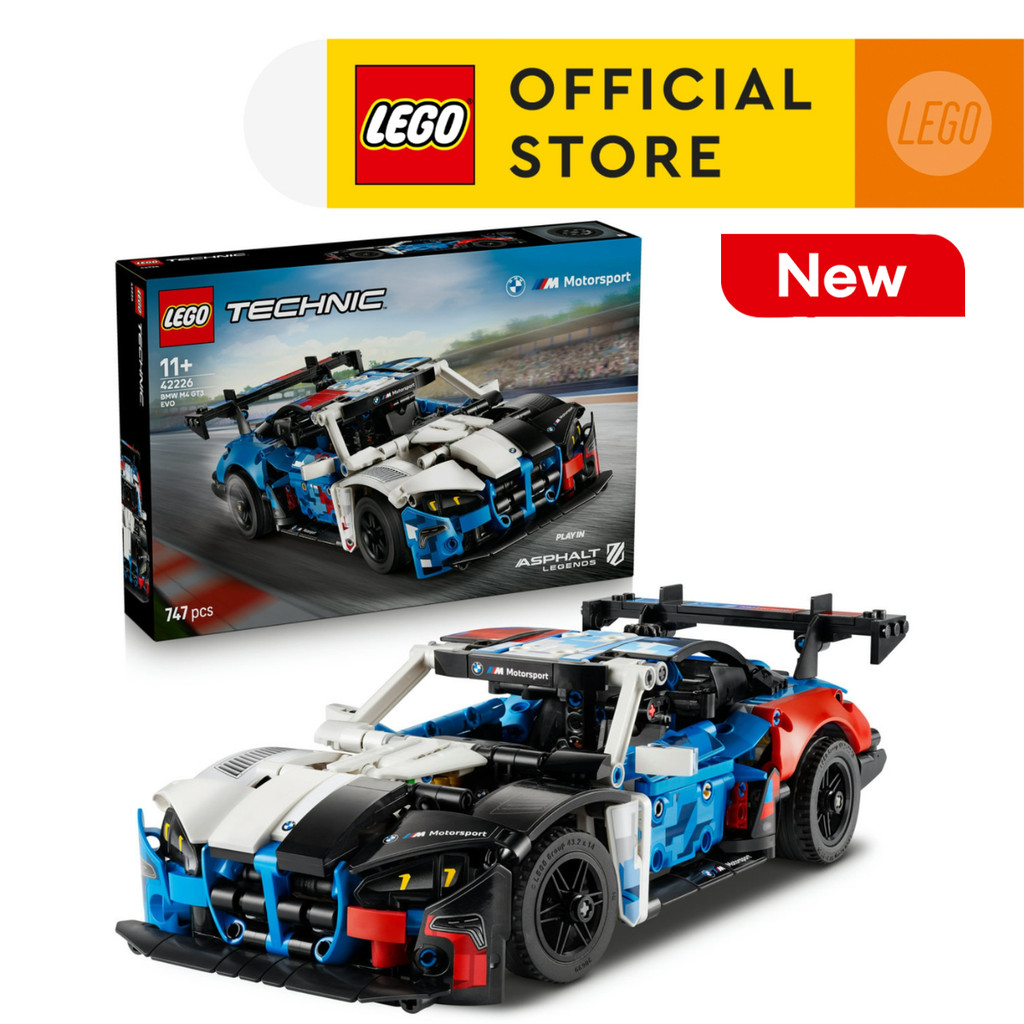 LEGO TECHNIC 42226 Đồ Chơi Lắp Ráp Xe Đua BMW M4 GT3 EVO (747 Chi Tiết)