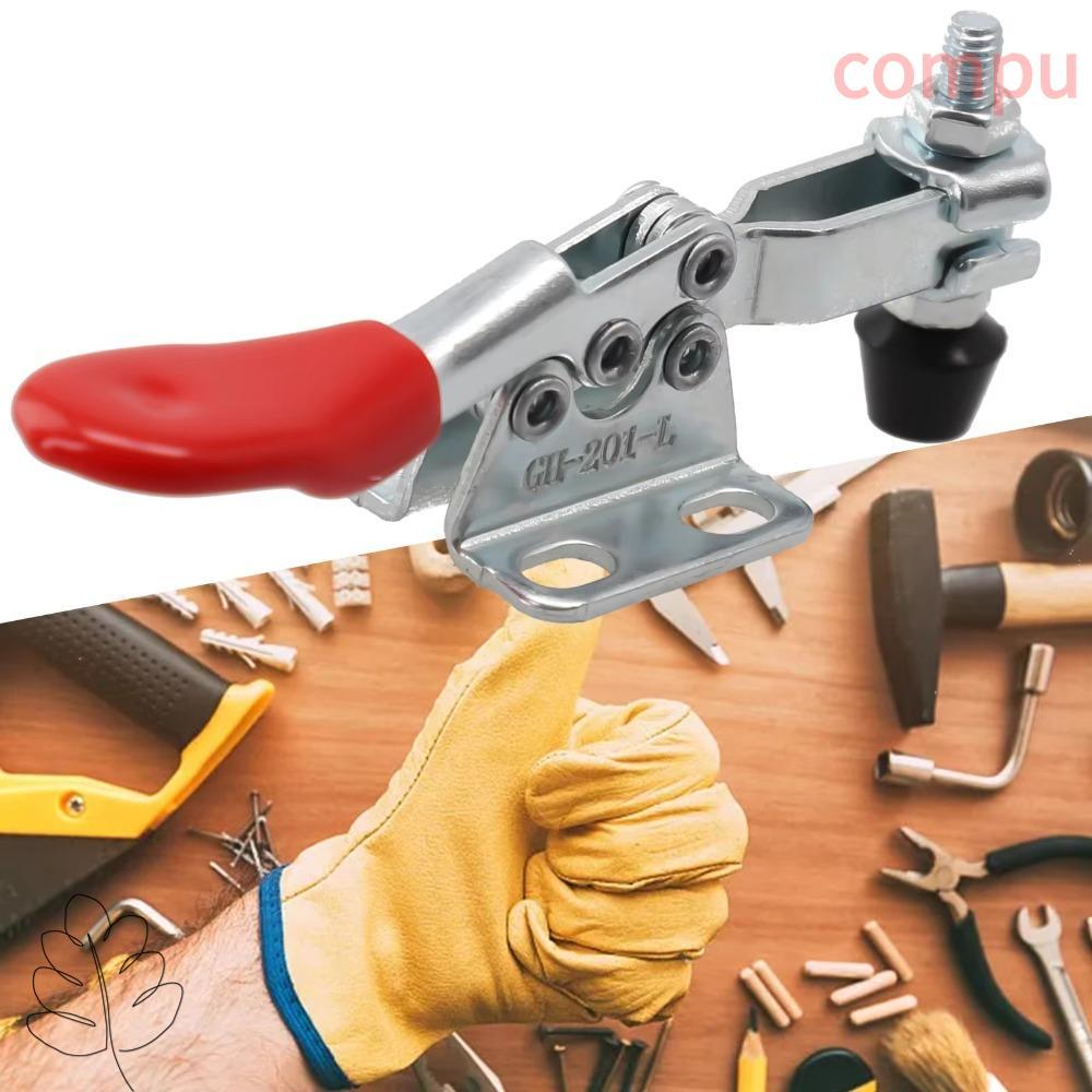 Kẹp cố định hàn COMPU, Kẹp chuyển đổi ngang phát hành nhanh, Dụng cụ cầm tay GH201-B Kẹp ngang kim l