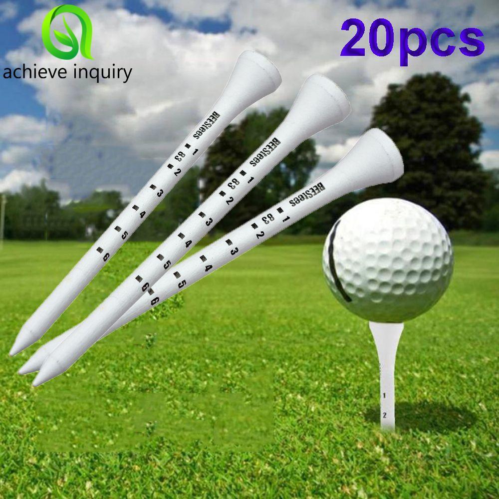 achieve inquiry ACHIEVE INQUIRY Golf Tee Gỗ Trắng 83mm Tee Chuyên Nghiệp