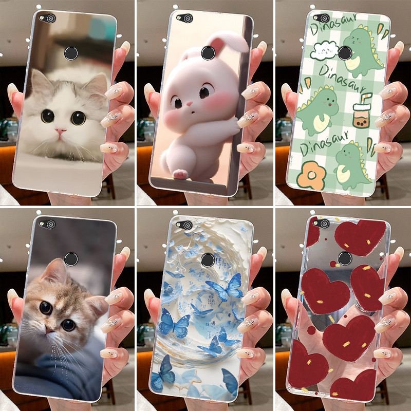 Vỏ Jelly Cho Huawei P8 Lite 2017 / GR3 2017 / P9 Lite 2017 / Honor 8 Lite Silicon Trong Suốt Mềm TPU