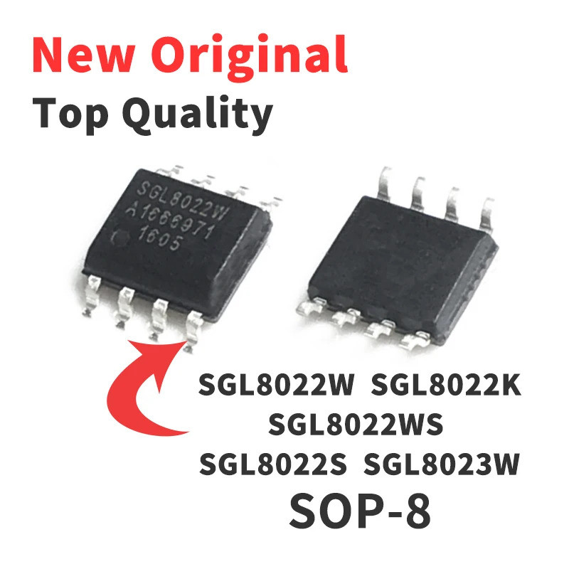 5 CÁI SGL8022K SGL8022WS SGL8022S SGL80223W SOP8 Chip IC