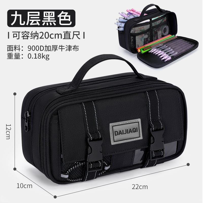 New Product#Vintage Extra-Large Capacity Pencil Case2025New stylish boys with good looks ins Fashion