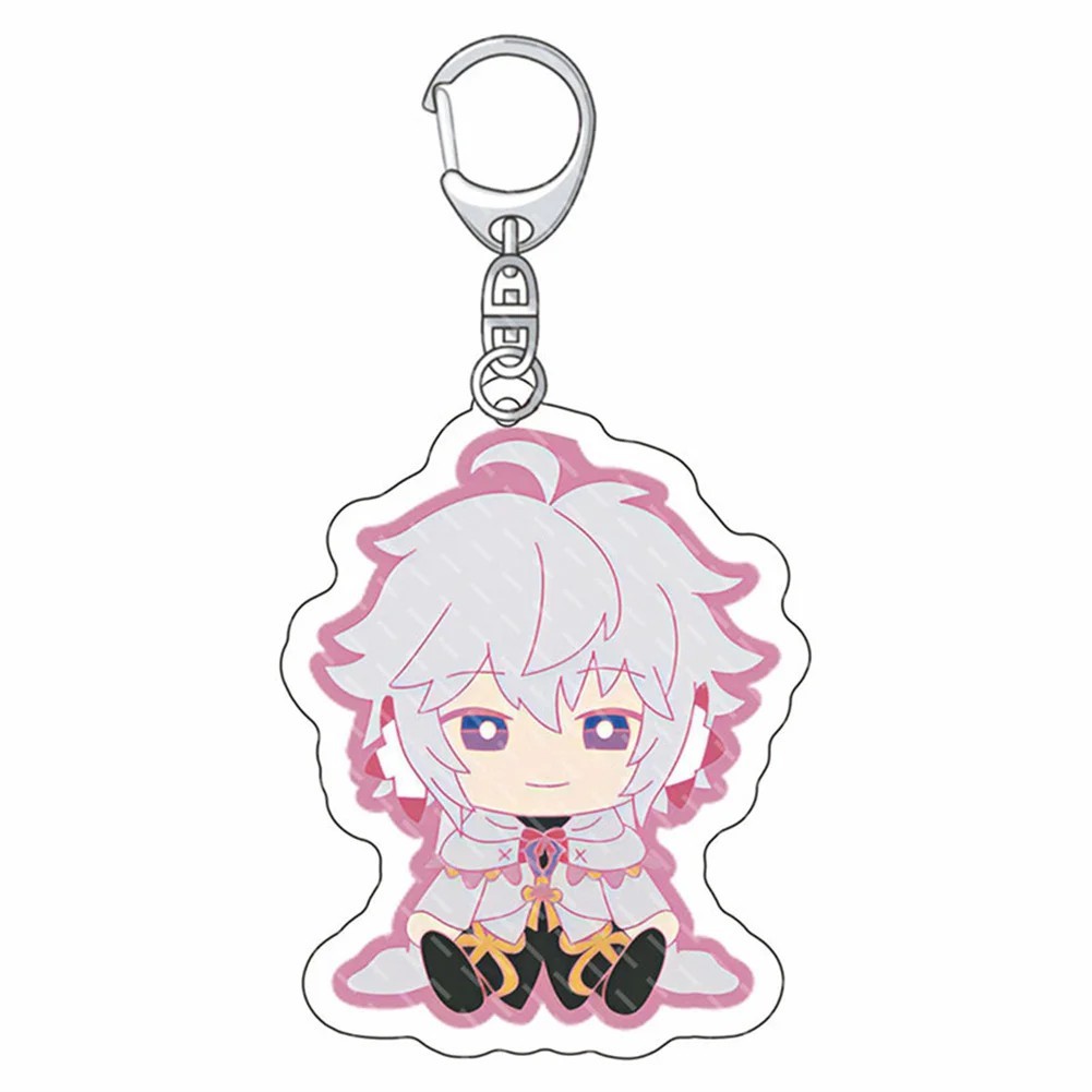 Móc khóa Anime Fate/Grand Order FGO mica acrylic hình Merlin Gilgamesh dễ thương mô hình trang trí c