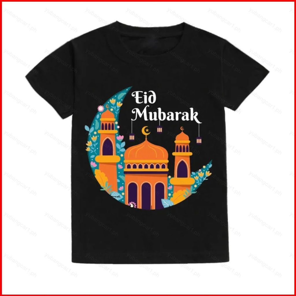 Áo thun YB1 2026 thiết kế Eid Mubarak, phù hợp chụp ảnh trong ngày lễ Eid