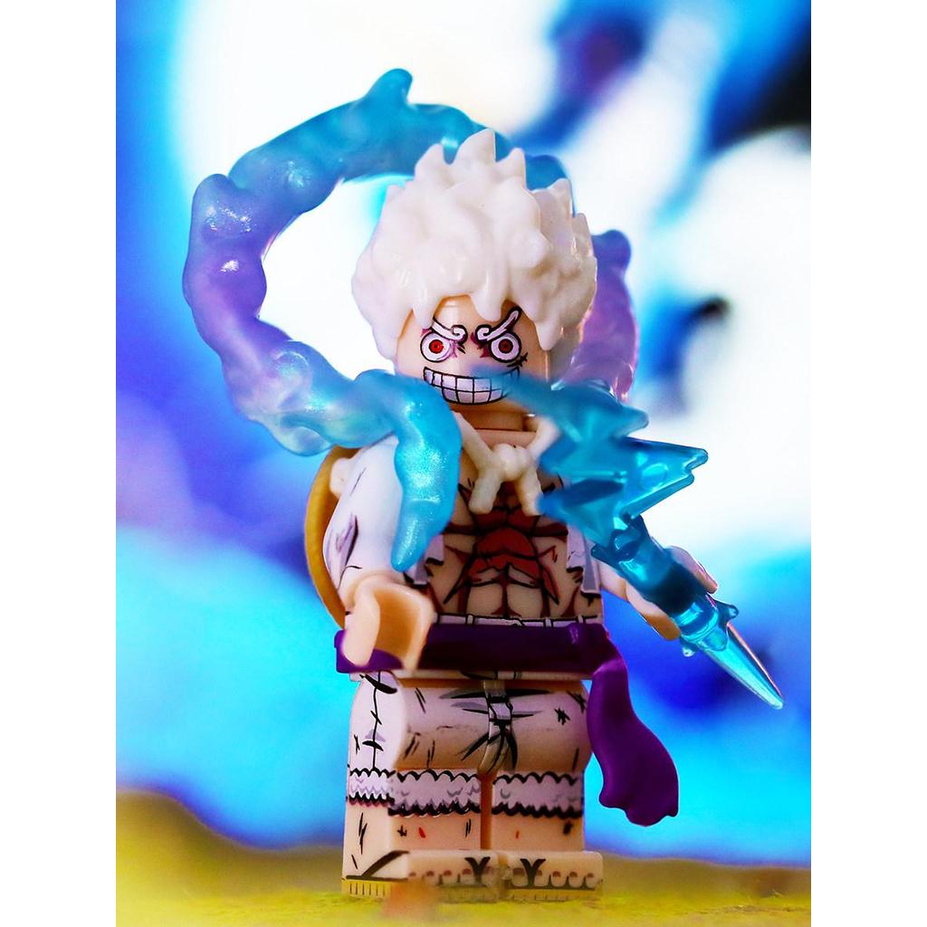 Fifth Gear Luffy Wano Country Joy Boy One Piece Sun God Nika Minifigure Khối Xây Dựng Đồ Chơi Thích 