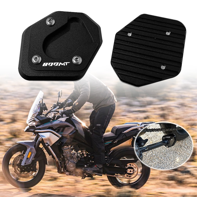 Cho CFMOTO 800MT 800 MT MT800 2021-2024 2023 Chân Đế Xe Máy Chân Bên Đứng Nối Dài Miếng Lót CF800MT 
