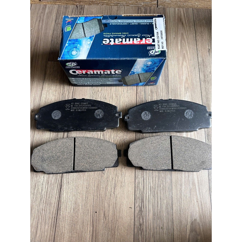 HÀNG XỊN MÁ PHANH ĐĨA TRƯỚC TOYOTA HIACE 2004- 2025 MALAYSIA