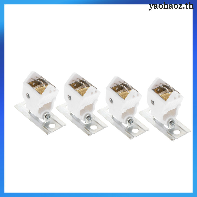 4 Khóa dây rèm Polyester kim loại bạc cho rèm La Mã và Venice yaohaoz