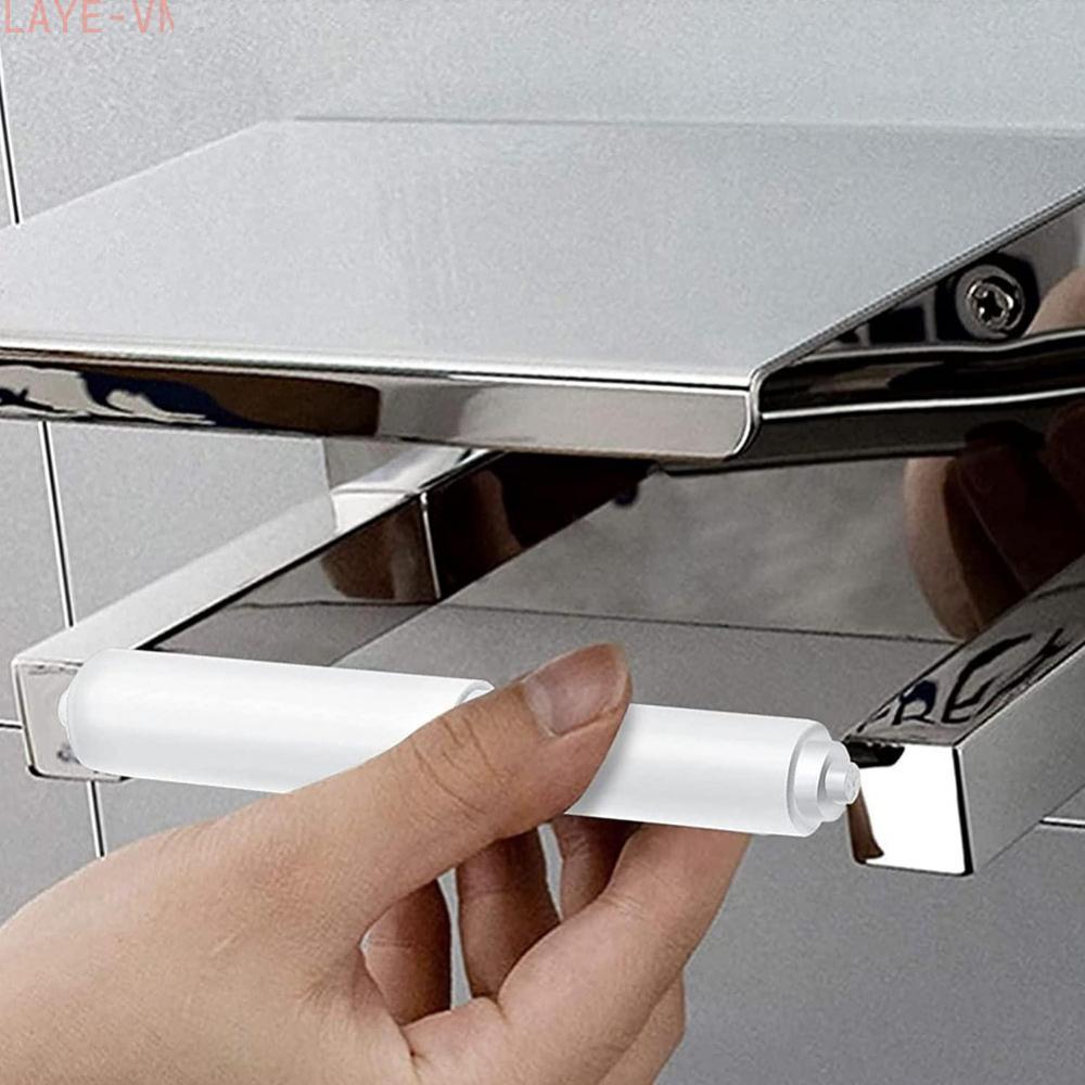 Sturdy Bathroom Toilet Paper Holder Spring Loaded for Enhanced Stability
