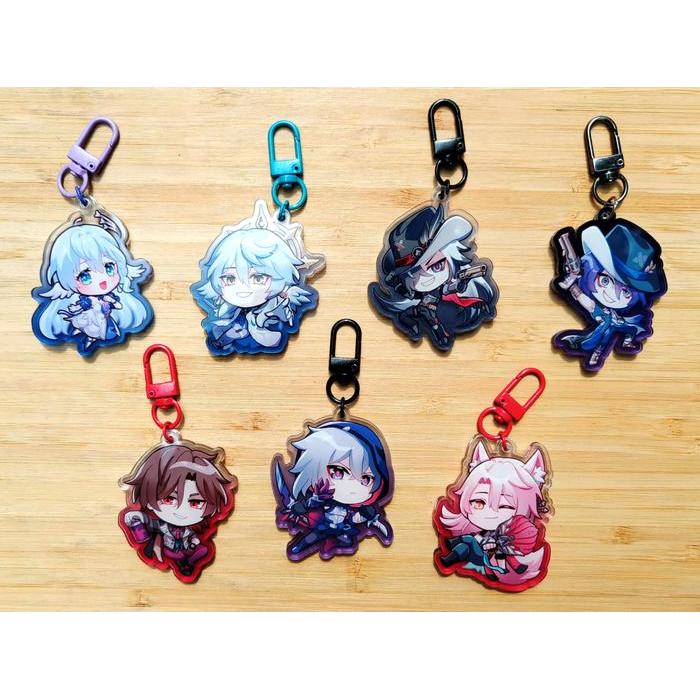 Gantungan Kunci Akrilik Keychain Honkai Star Rail Vol. 4 - Acheron