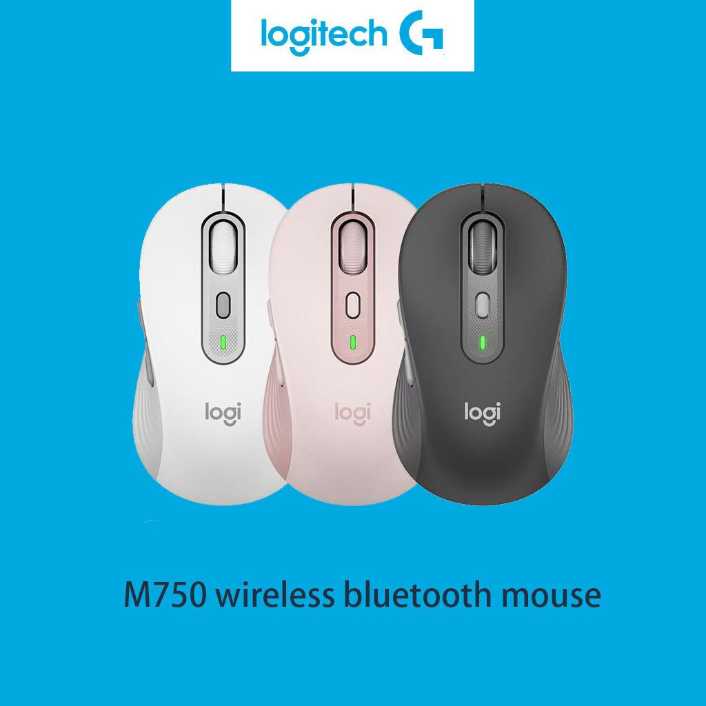 Chuột không dây Logitech M750 Chuột tiện dụng chuột bluetooth im lặng usb thu chuột pc