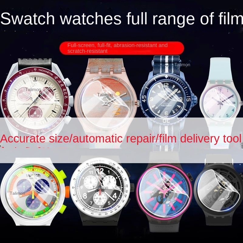 Đồng Hồ Swatch Dòng Hành Tinh Với Mặt Số Omega Kính Bảo Vệ Cong