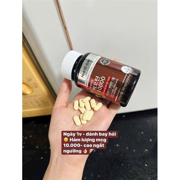 Có sẵn - Nutri D-day Biotin 1000mg