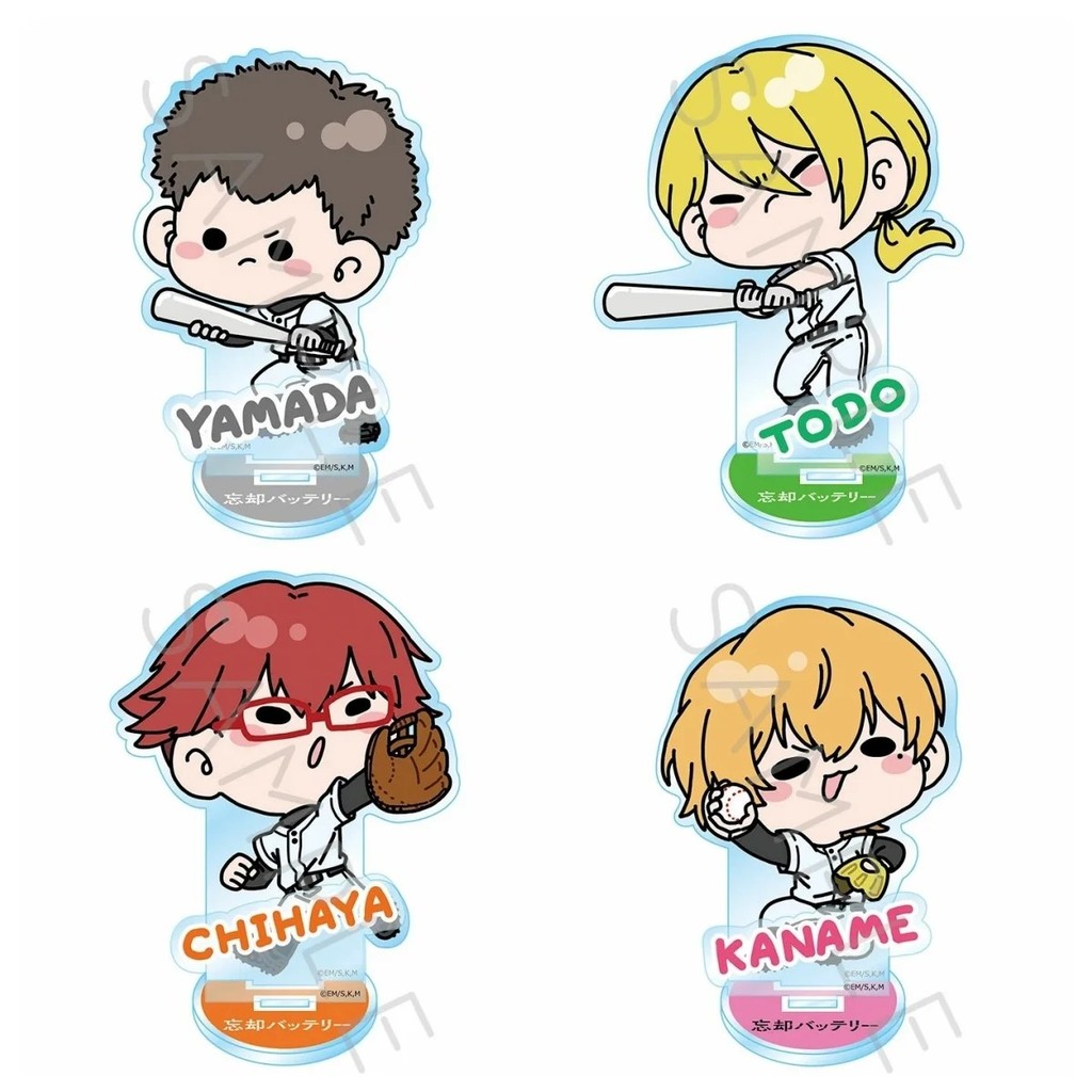 Standee Anime Oblivion Battery Boukyaku Battery Mô hình Acrylic nhân vật Yamada Todo Chihaya Kaname 