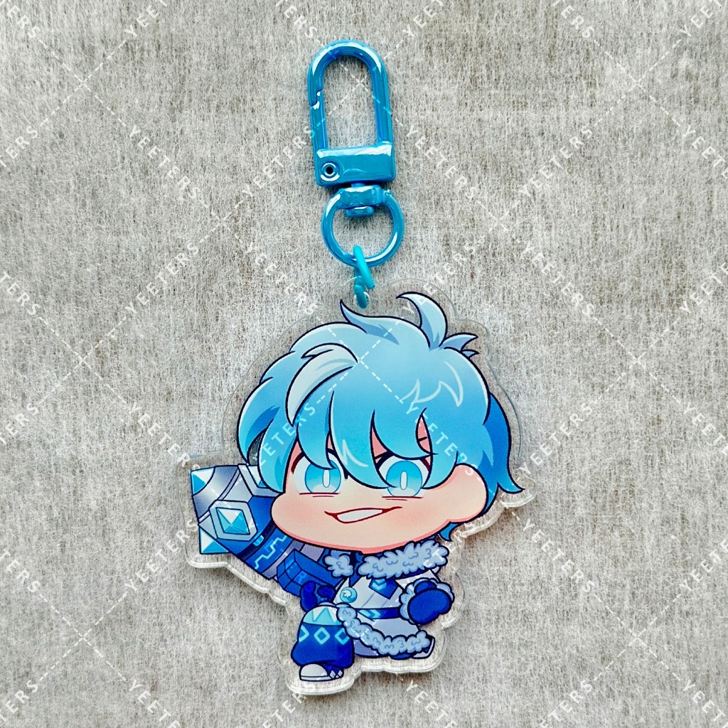 Boboiboy Galaxy - Blizzard  Acrylic Keychain