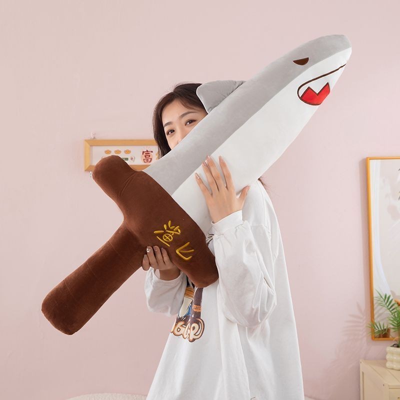 Búp Bê Ngộ nghĩnh Cá Mập Ong Cá Mập Dagger Búp Bê Cô Gái Ngộ nghĩnh Sang Trọng Đồ Chơi Ngủ Cá Mập Da