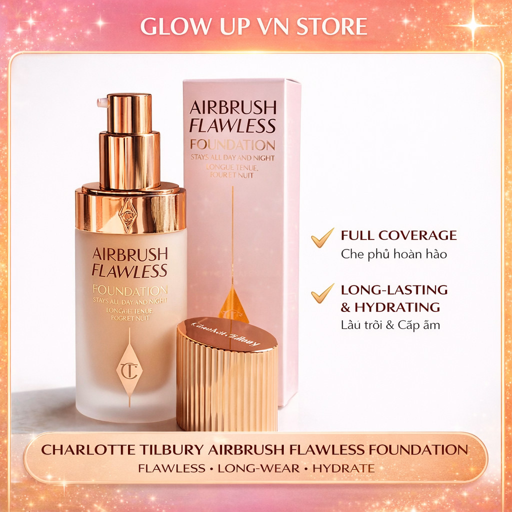Kem Nền Charlotte Tilbury Airbush Flawless Foundation 30ml