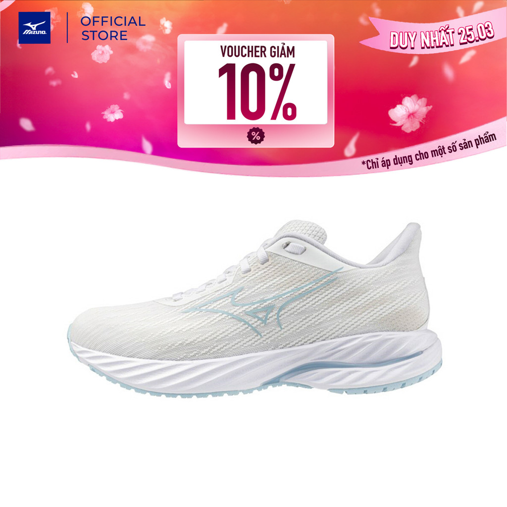 Giày Chạy Bộ Mizuno Wave Inspire 21 - Trắng - J1GD254475
