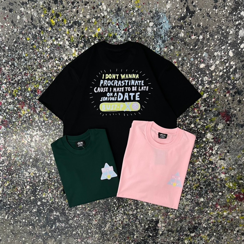 Stussy Short Sleeve T-Shirt for Men and Women, New Style, Suitable for Work and Casual Wear