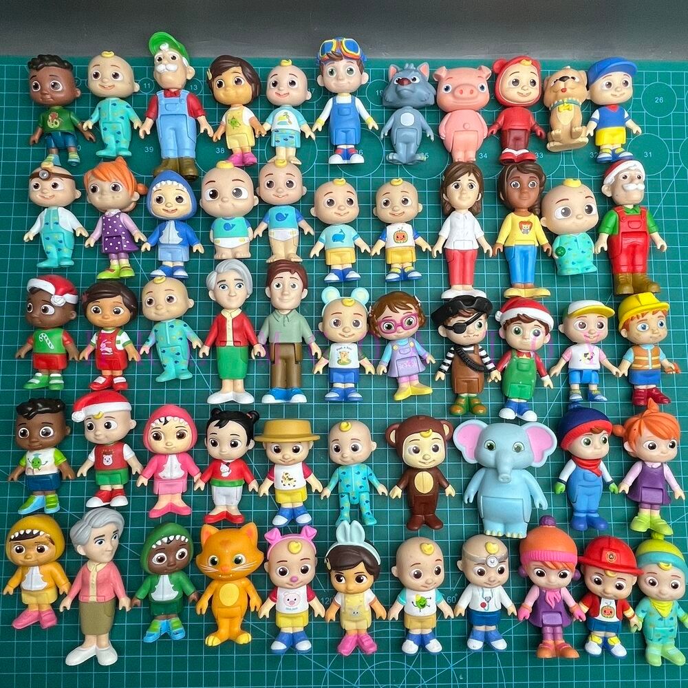 JoJo Hoạt Hình Búp Bê Đồ Chơi Nhiều Mô Hình Di Động Hoạt Hình Đồ Chơi Dưa Hấu Trái Cây Đồ Chơi Trẻ E