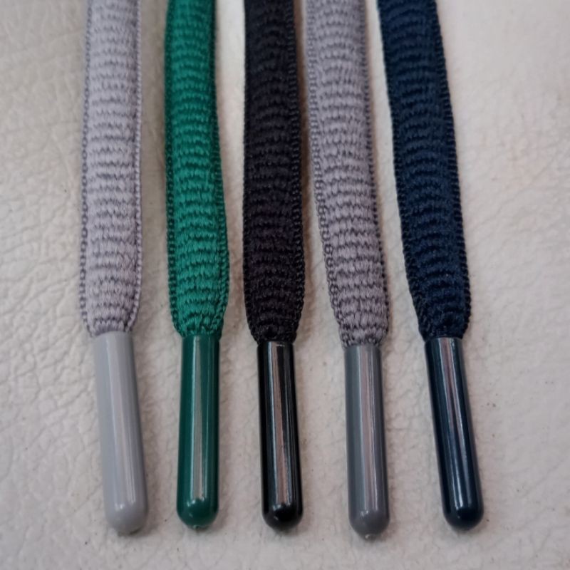 Áo Hoodie PD5 Dây giày Áo khoác ren Polyester Cao cấp hình bầu dục Aglet Nhựa
