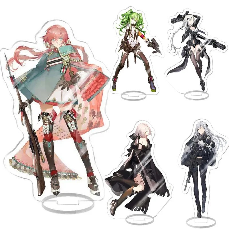 Standee anime Girls Frontline mô hình mica Acrylic nhân vật M4A1 M16A1 ST AR-15 trang trí bàn học qu