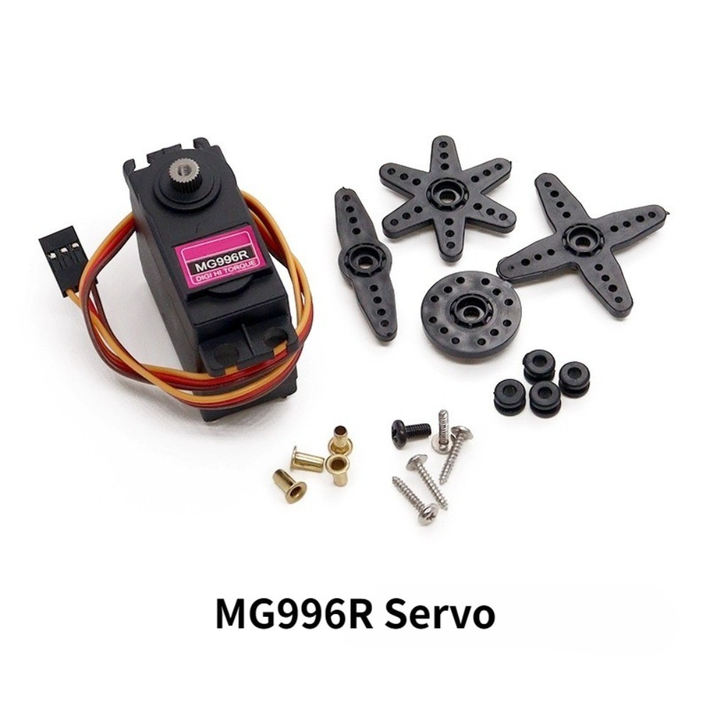MG996R Động Cơ Servo 360 Độ Tất Cả Kim Loại Bánh Răng MG 996 Mô-men Xoắn Tốc Độ Cao Cho Xe RC Trực T