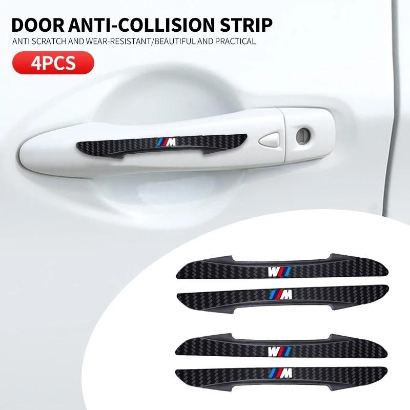 4 Cửa Xe Ô Tô Chống Va Chạm Bảo Vệ Huy Hiệu Xe Ô Tô Ốp Lưng Dải Dán Cho Xe BMW M Performance E36 E60