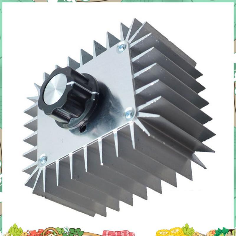 AC 220V 5000W SCR Bộ điều chỉnh điện áp Bộ điều khiển tốc độ động cơ Đèn làm mờ mờ Bộ điều chỉnh tốc