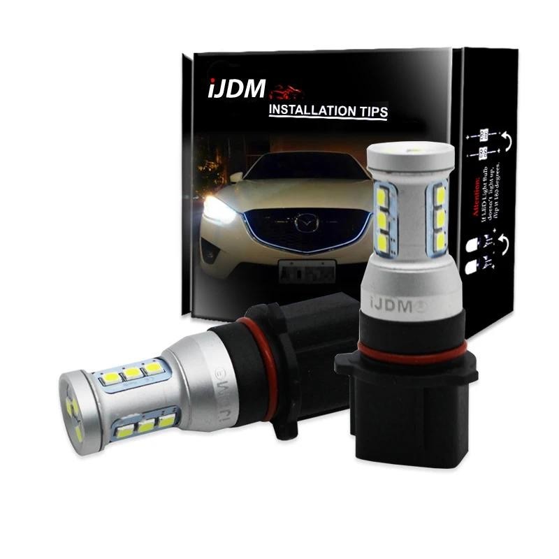 IJDM Auto P13W LED Lỗi Miễn Phí Canbus 12-SMD-3030 SH24W PSX26W Bóng Đèn LED Cho Mazda CX-5 Đèn Chạy