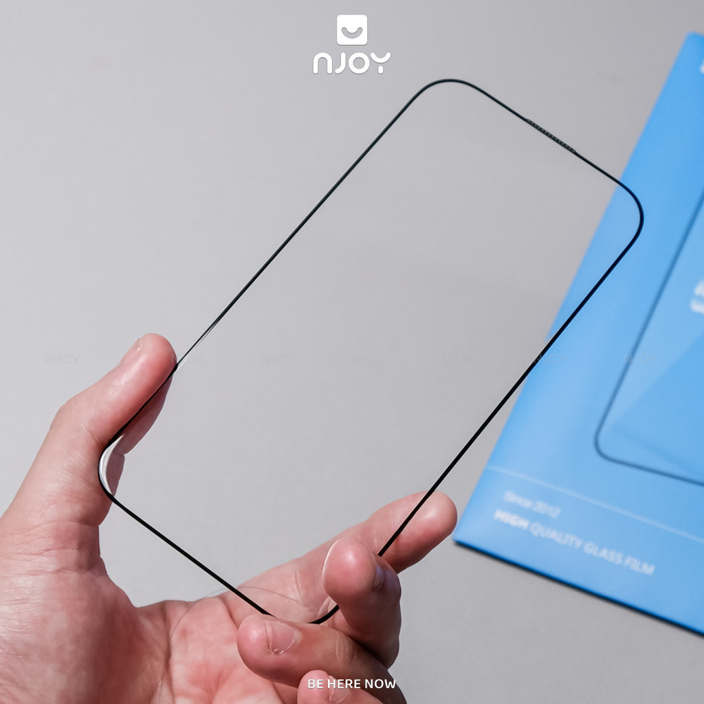 Kính cường lực Kuzoom trong suốt full viền cho iPhone 17 Pro Max 16 15 14 13 12 11