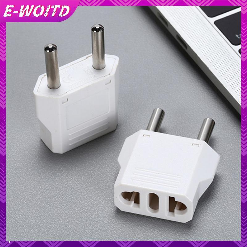 E-WOITD 5 / 10 Cái Us Sang Eu Chuyển Đổi Cắm Eu Sang Us Us To Au Flat Plug To Dual Use E-WOITD
