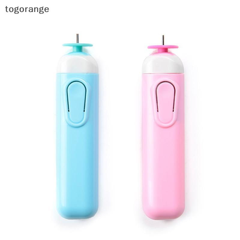 [TOG] 1 Bút Quilling Điện Quilling Giấy Cuộn Handmade Giấy Có Rãnh Kim Giấy Origami Giấy Thủ Công Or