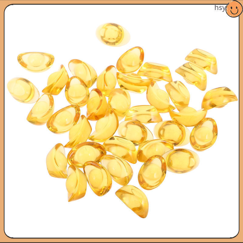 36 Chiếc Trang Trí Thỏi Vàng Pha Lê Trang Trí Đồ Trang Trí Phong Thủy Giả Yuan Bao huyisheng