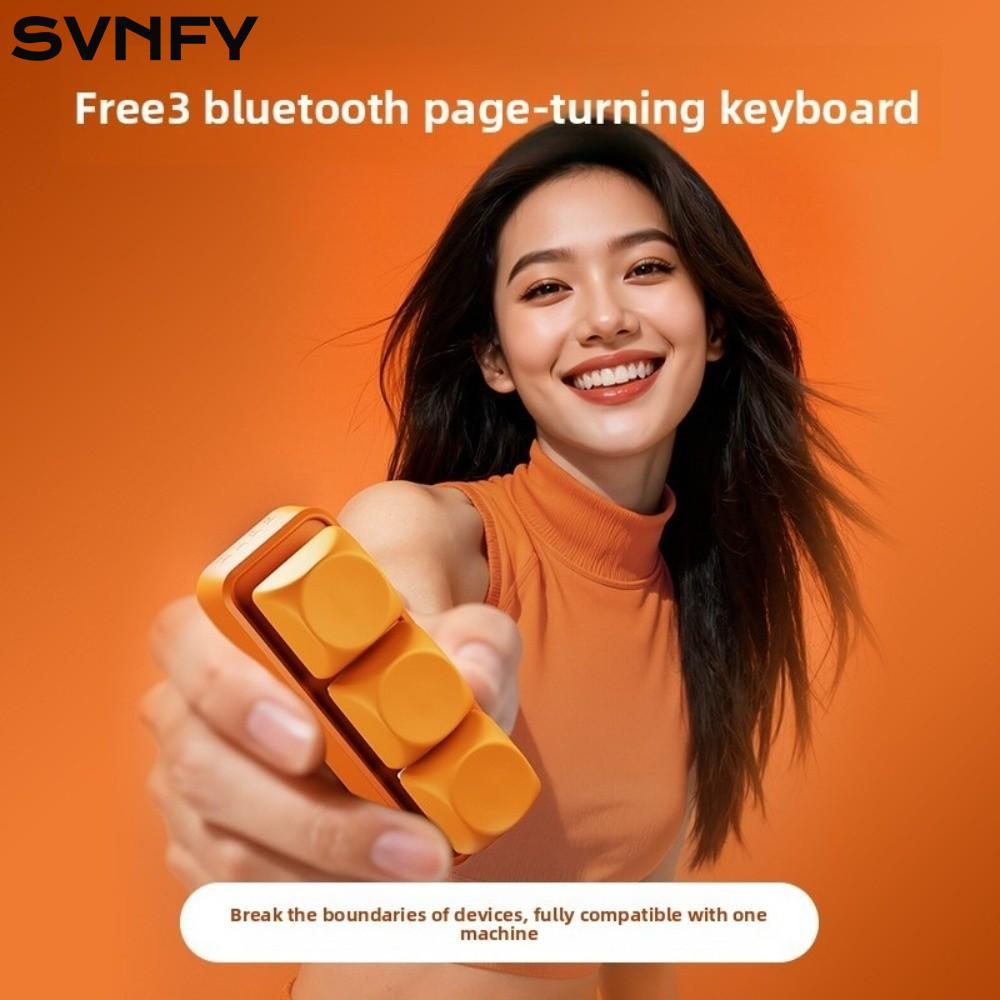 SVNFY EBook Trang Turner Bàn Phím, Di Động 3 Phím Bàn Phím Trang Turner, Đa Năng Đa Năng Bàn Phím Tr