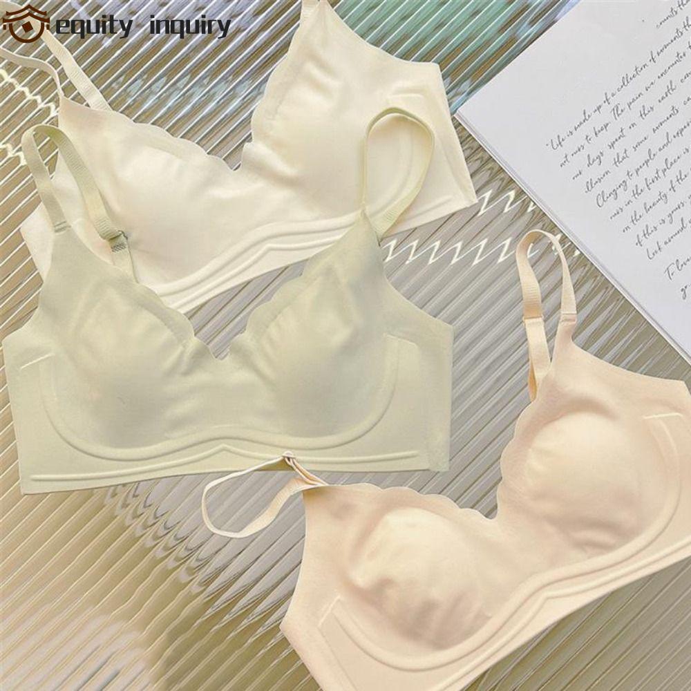 equity inquiry EQUITY INQUIRY Áo Ngực Dáng Chữ V Sâu Không Dây, Liền Mạch Chống SốC, Đồ Lót Thời Tra