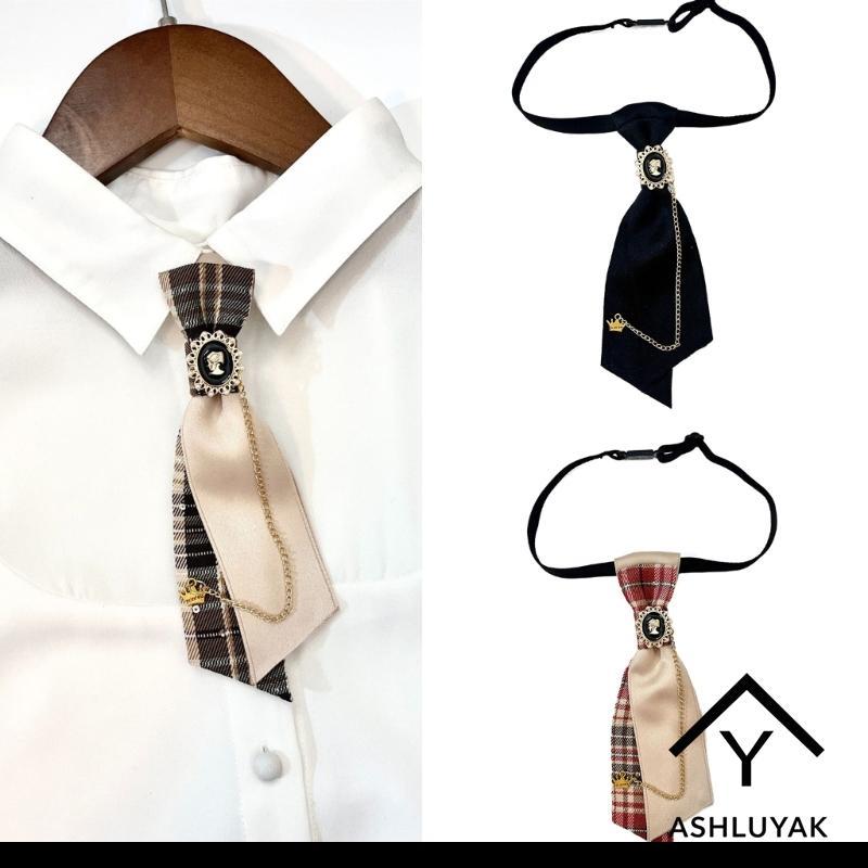 ASHLUYAK Ivy League Phong Cách Cà Vạt Thắt Lưng Thắt Lưng Có Thể Điều Chỉnh Cho Nữ Nam Trang Phục Tr