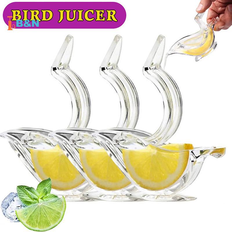XeR 1 Chiếc Acrylic Lemon Bóp Cầm Tay Lemon Juicer Hình Chim Hướng Dẫn Sử Dụng Cam Cam Cam Cam Citru