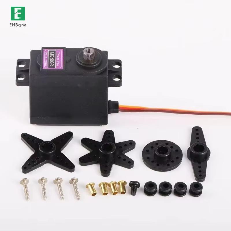 [EHB-t] 1 Bộ 180 / 360 Độ Mô Hình Kỹ Thuật Số Máy Bay Xe Robot Tay Lái servo SG90 MG996R Kim Loại Ti