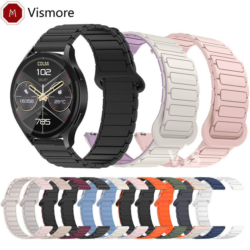 20mm 22mm MỚI Dây đeo từ tính mạnh mẽ cho COLMI P60 / P68 / P78 / P82 / P8 / P9 / P28 / P73 / P76 / 