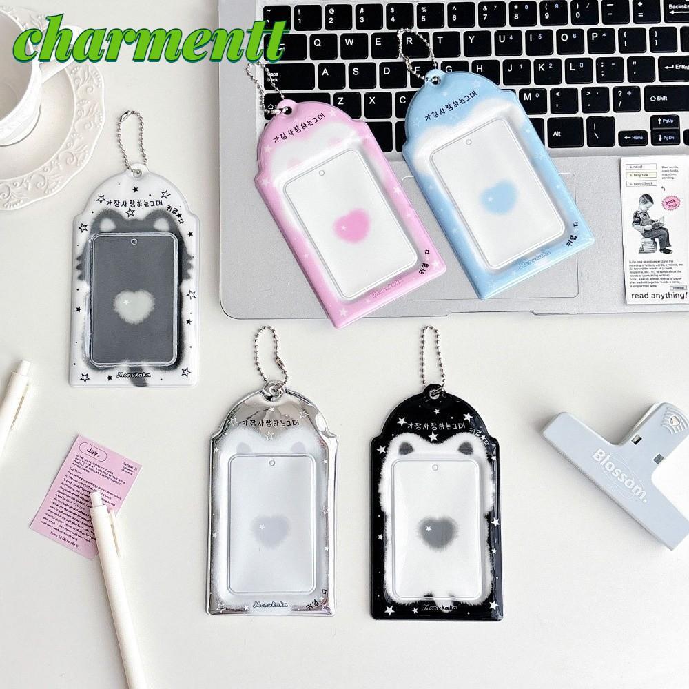 Hộp đựng thẻ ngoại vi CHARMENTT Idol, Hộp đựng thẻ ảnh 3 inch trang trí dây chuyền, Hộp đựng ảnh pho