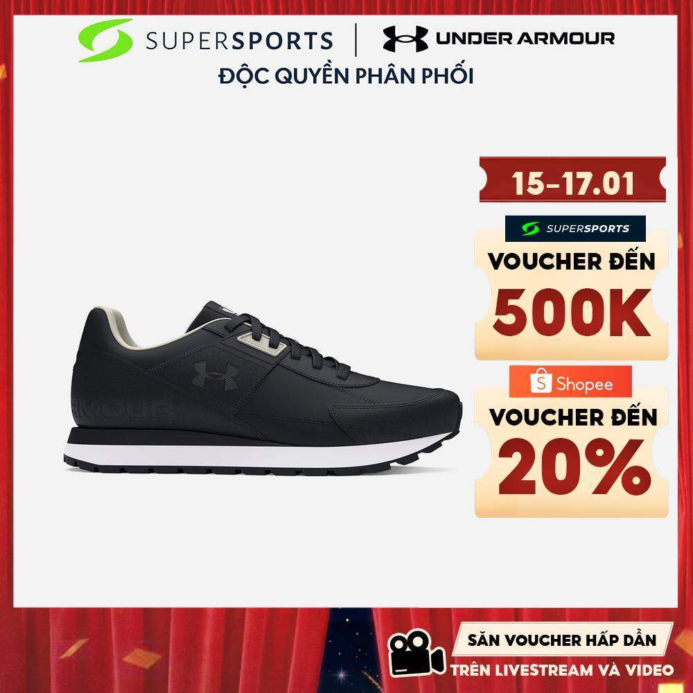 Giày Sneaker Nam Under Armour Essential Runner - Đen - 3028408-001