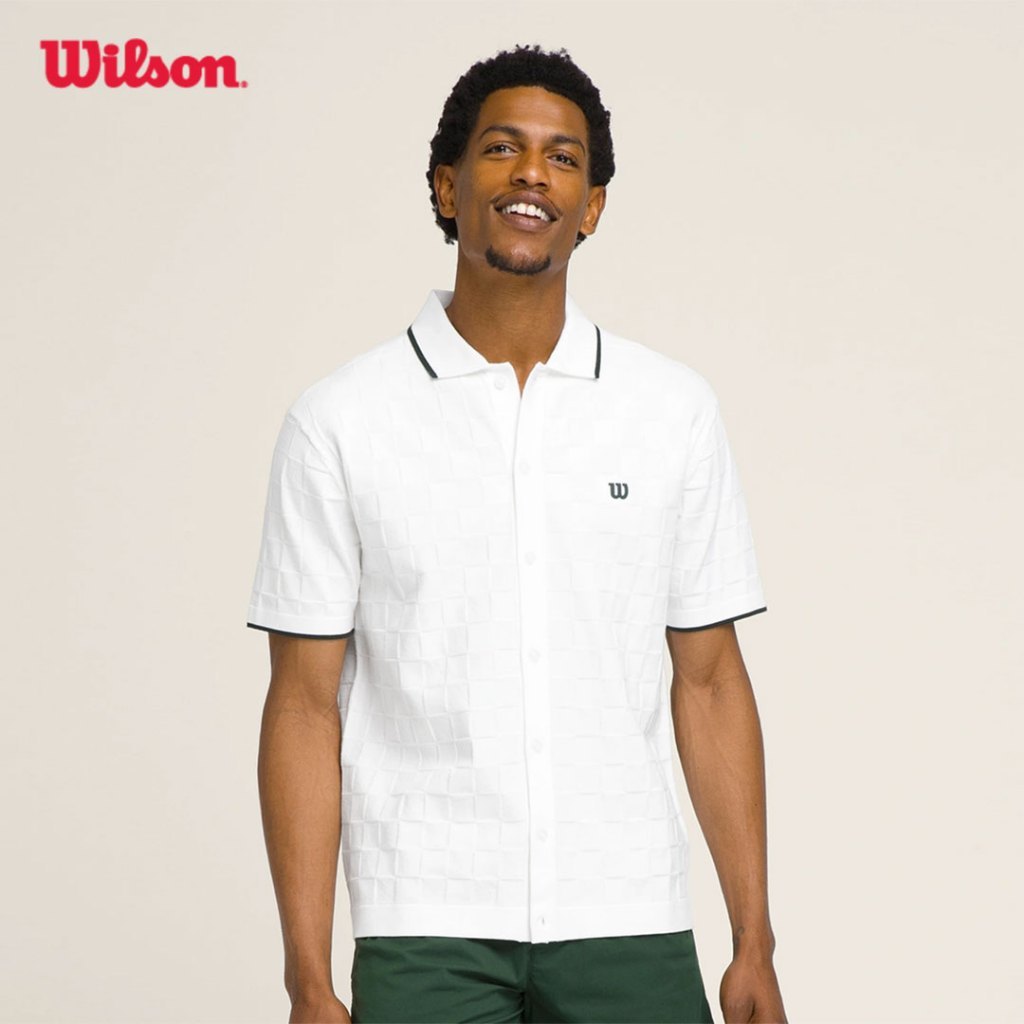 Wilson Gene Knit Polo 2.0 Áo Polo Thể Thao Nam WM00456511