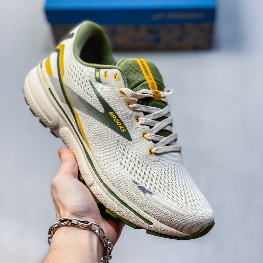 Giày chạy bộ chống mài mòn Brooks Ghost 15 Unisex AFBT