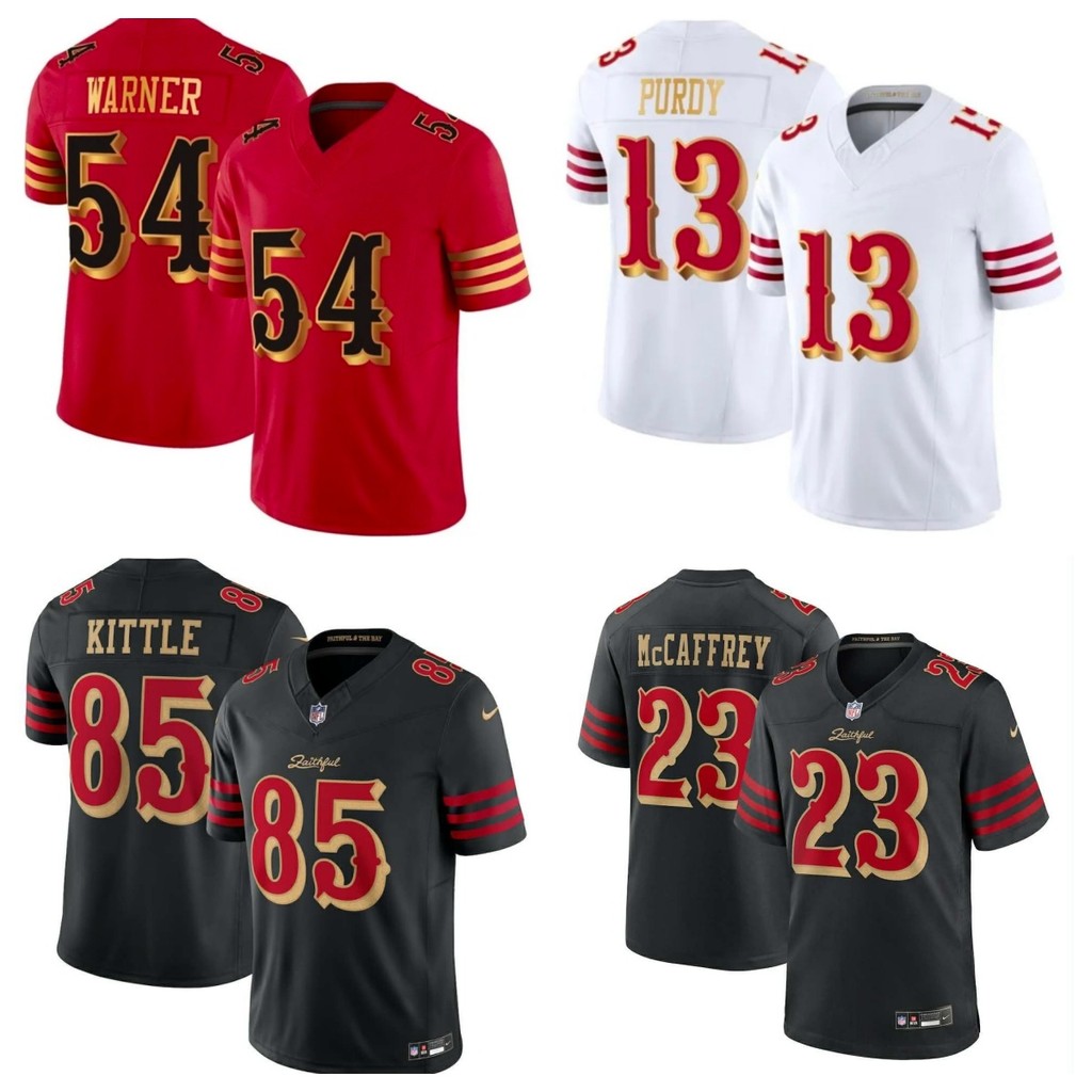 Sơ mi San Francisco 49ers có LOGO, áo thun tay ngắn thể thao phù hợp ngày thường