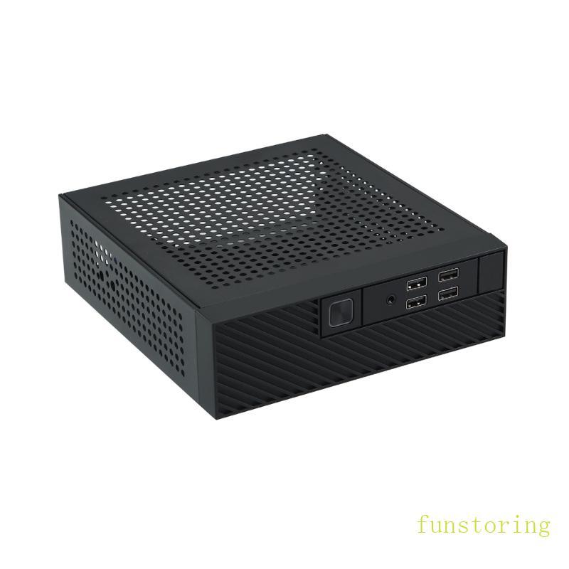 FUN M10 Mini ITX PC Case Tower HTPC Khung gầm nhỏ Máy tính chơi game